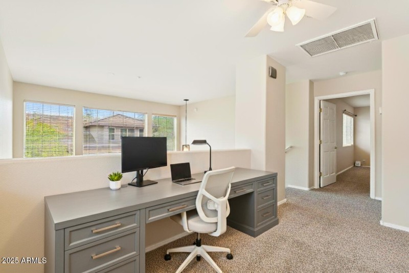 Loft/Office - Digitally Staged