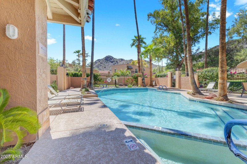 Community Pool with Mountain Views!