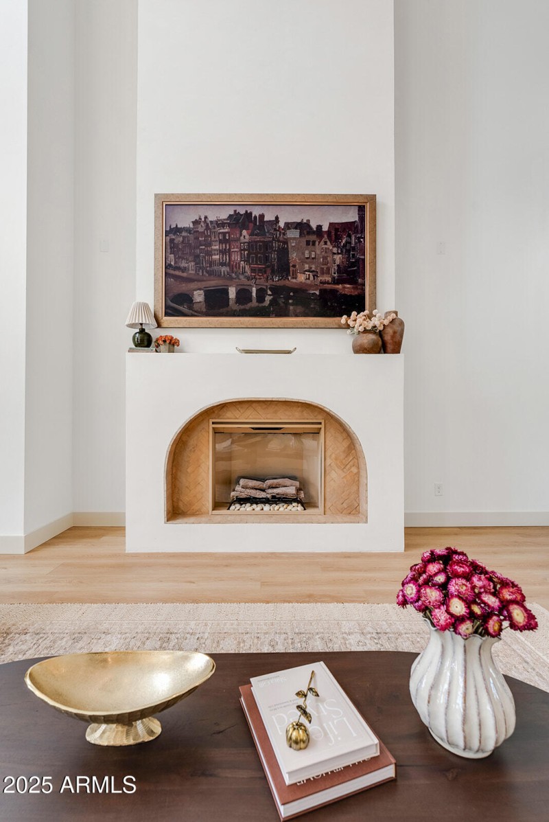 20ft Custom Fireplace