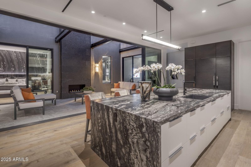 Kitchen/Courtyard Evening