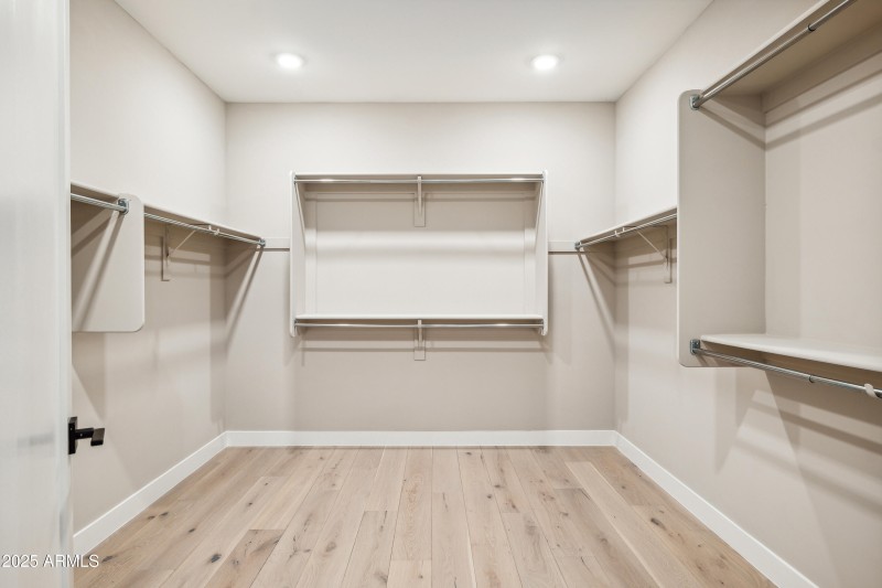 Large Primary Walkin Closet