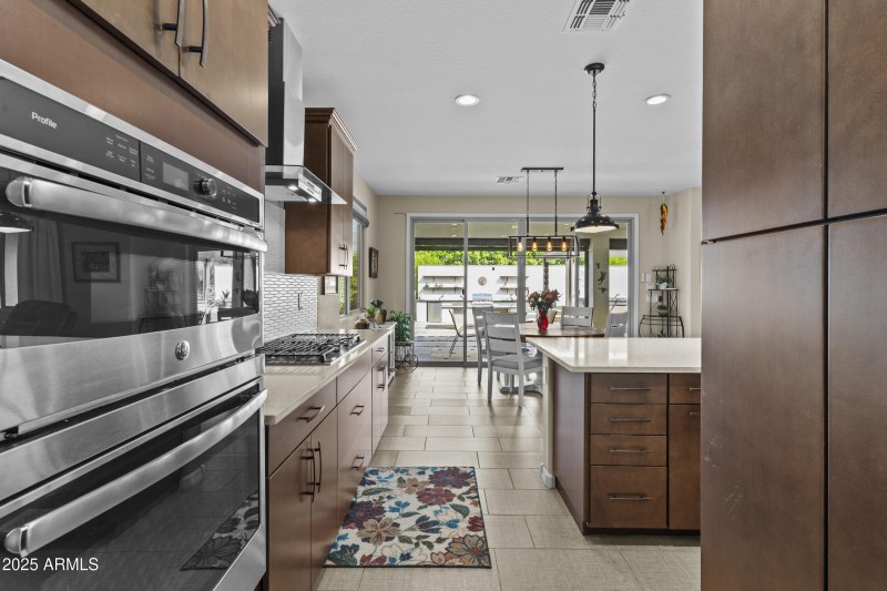 Wall oven and microwave