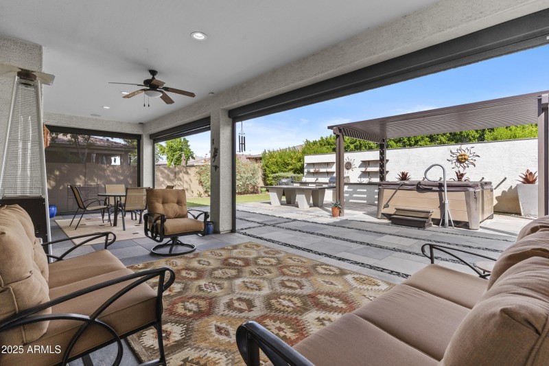 New remote shades on 3 sides!