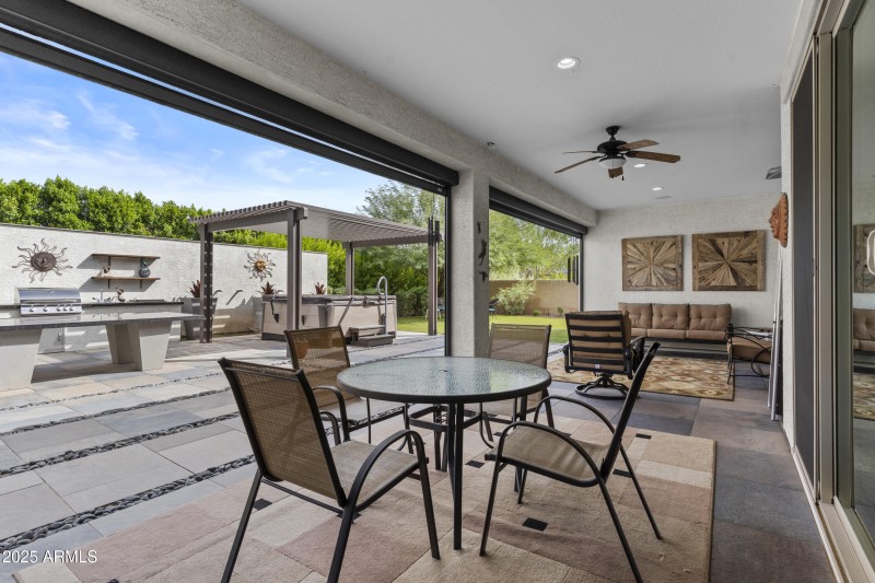 No shortage of entertaining space!