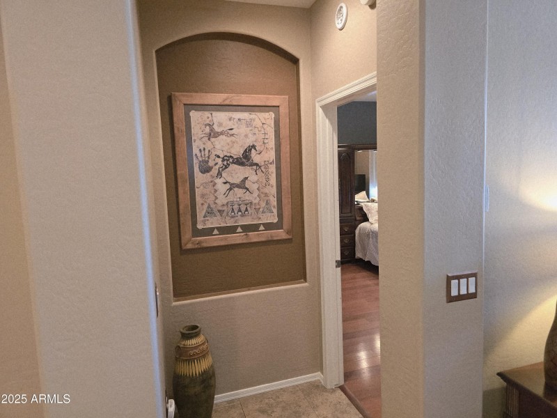 Going Into Master Bedroom