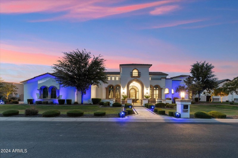 Front of the Home Twilight