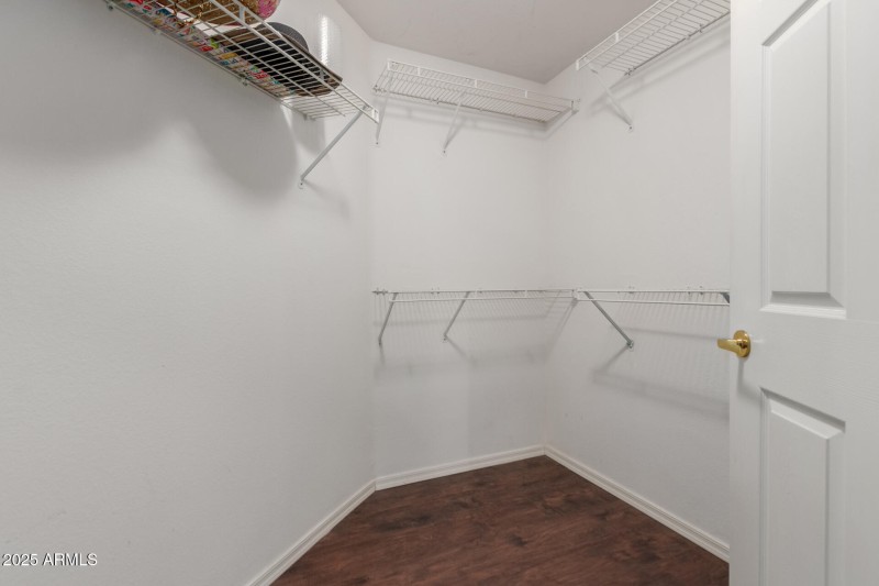 Primary Walk-in Closet