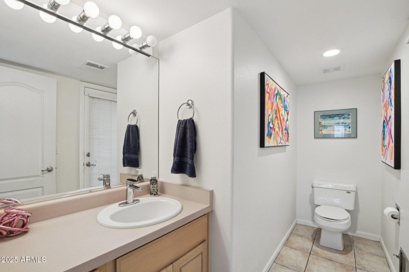 Half bath w/ direct access to pool