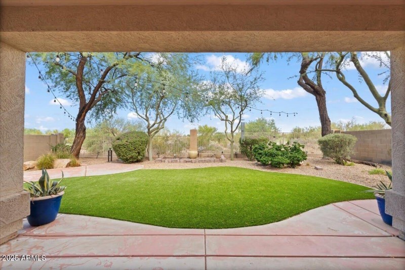 Lovely Covered Patio