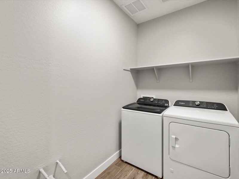 Included Washer & Dryer