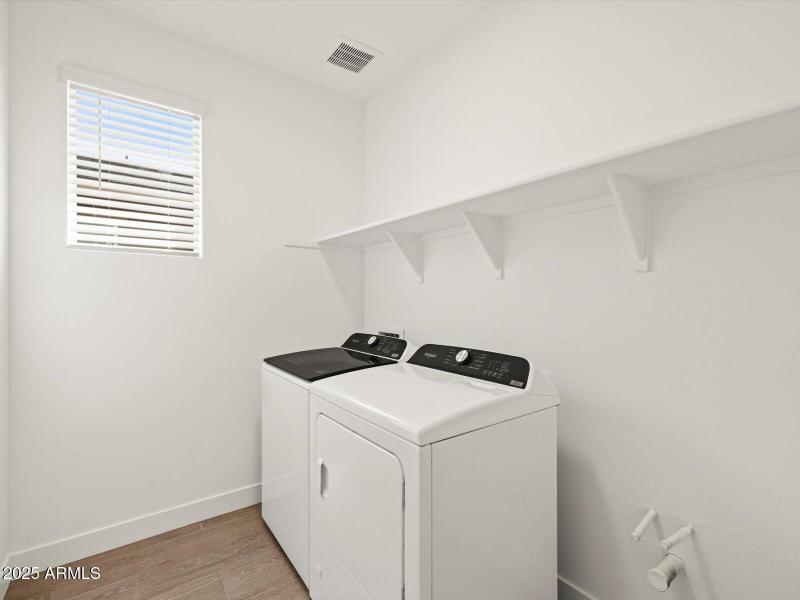 Included Washer & Dryer