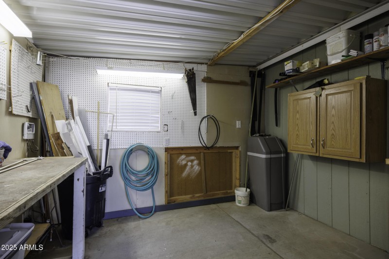 Shed Interior
