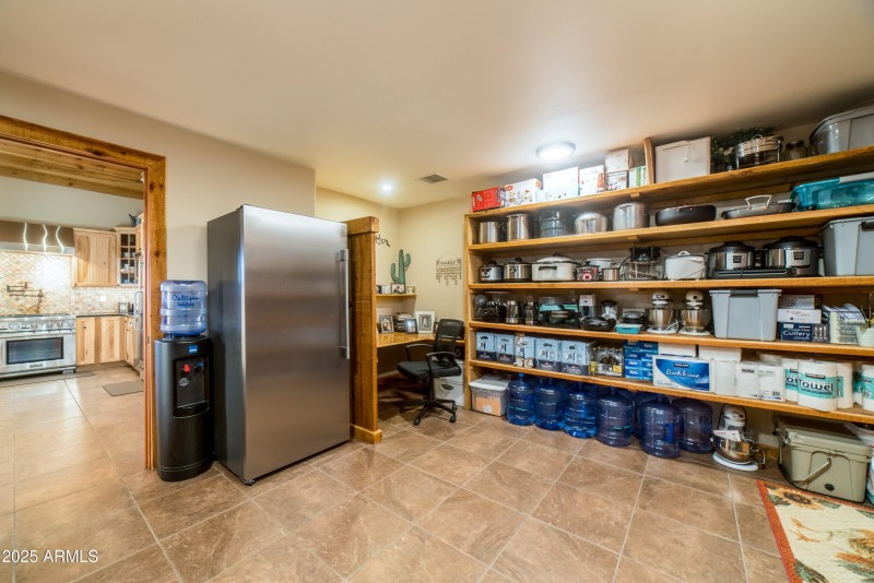 Pantry with storage