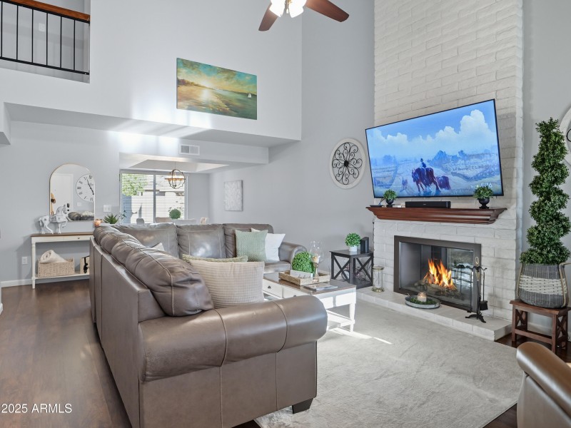 High Resolution fire place