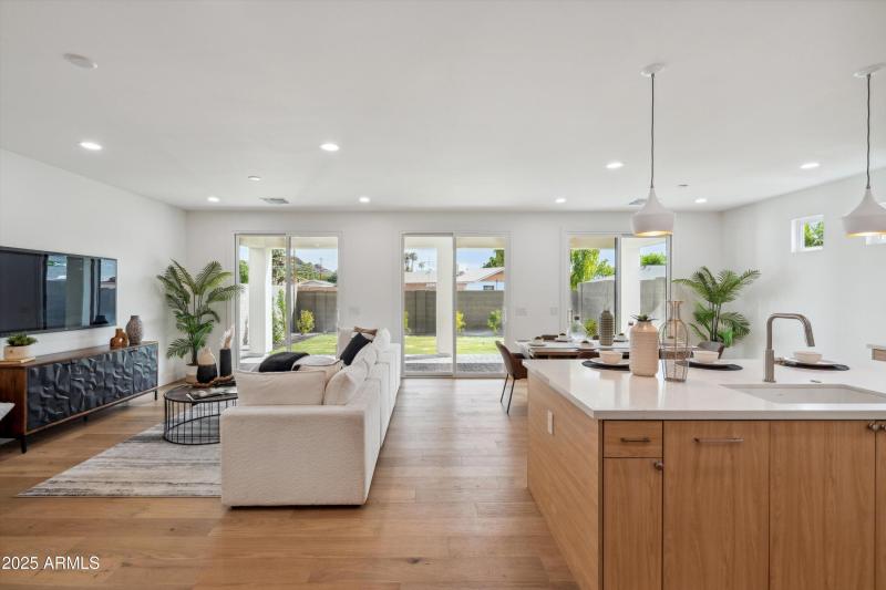 Living Room and Kitchen