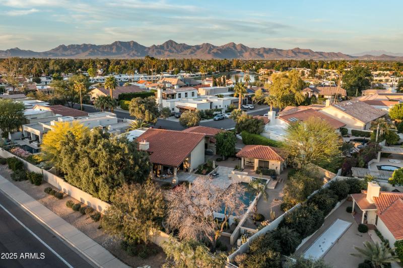 Large Lot Aerial View