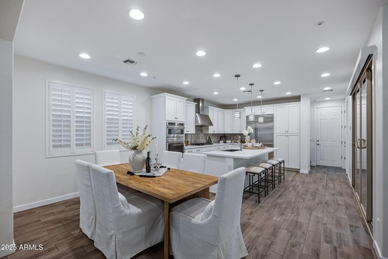 Dining Area Open to the Kitchen