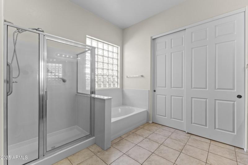 Master Tub and Shower