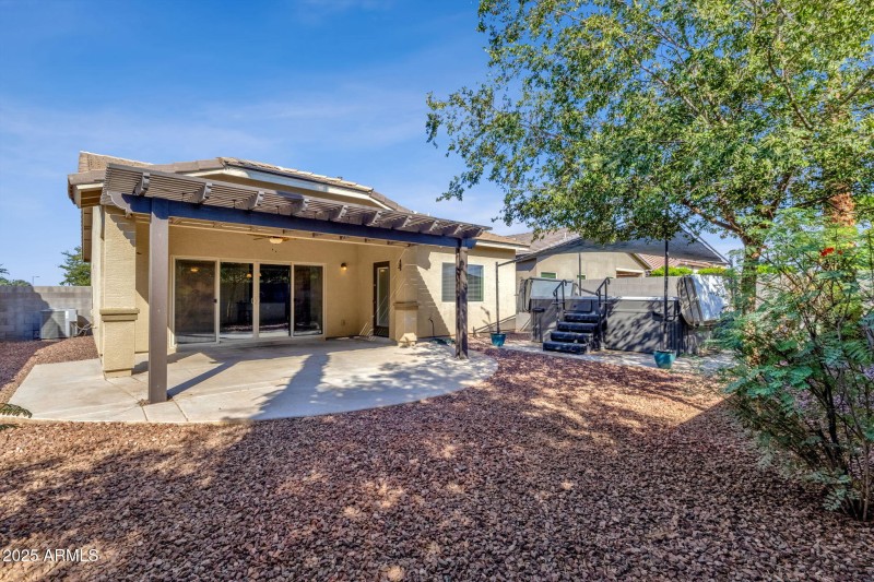 Easy Maintenance backyard