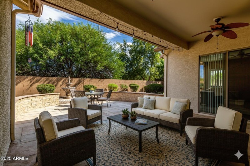 Back Patio