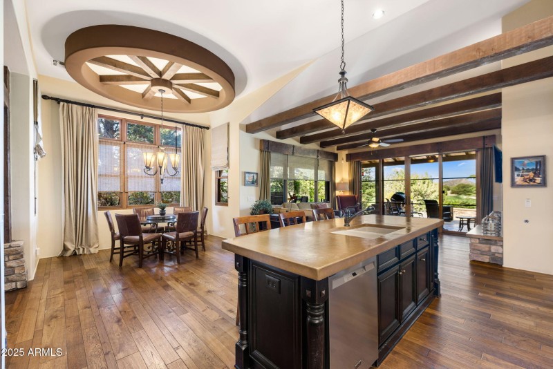 5-Kitchen to Dining Room