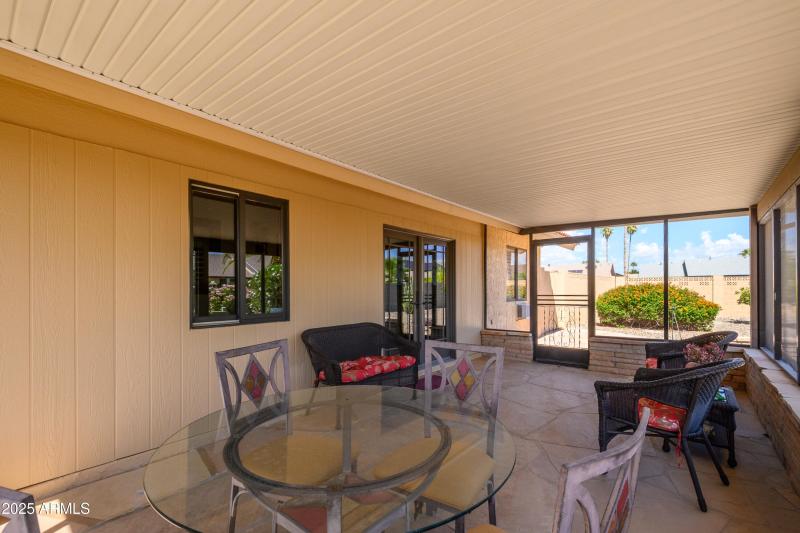 SCREENED PATIO