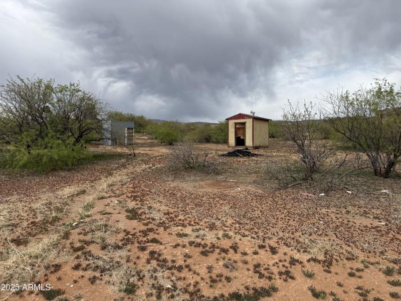 Middle area from street toward back of p