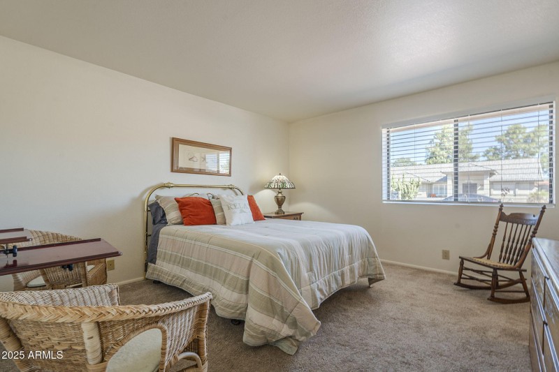 Guest Bedroom w/ north window