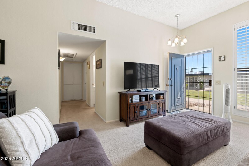 Living Room + Hallway