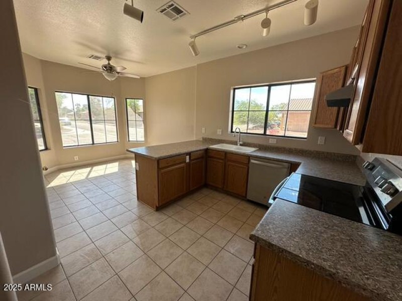 Kitchen and Eating Area