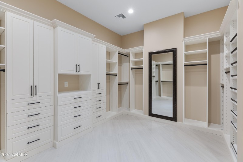 Primary Walk In Closet