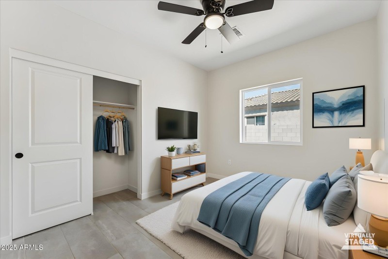 Guest Bedroom Staged