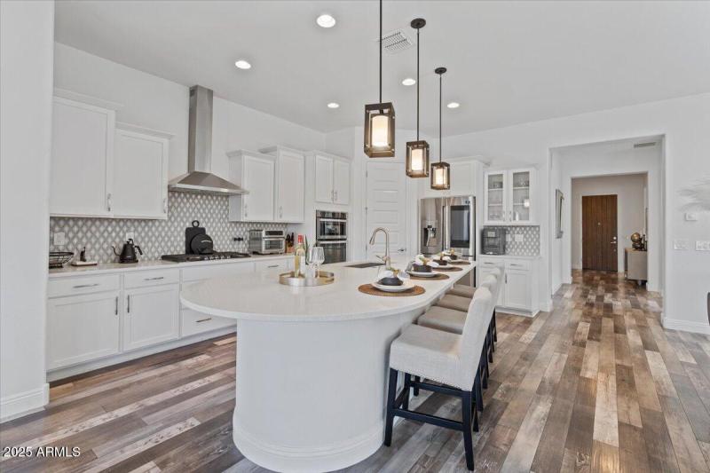 Foyer leads to Great Room/Kitchen