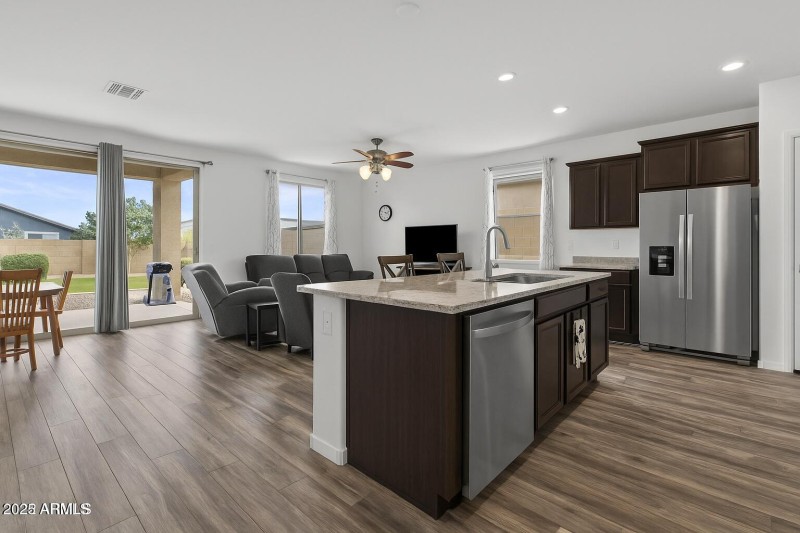 Great Room New Flooring 2