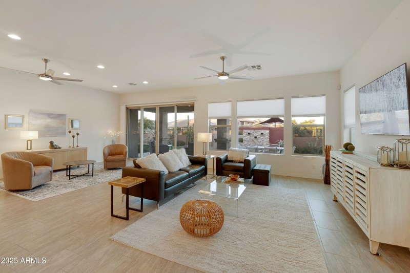 Lots of natural light