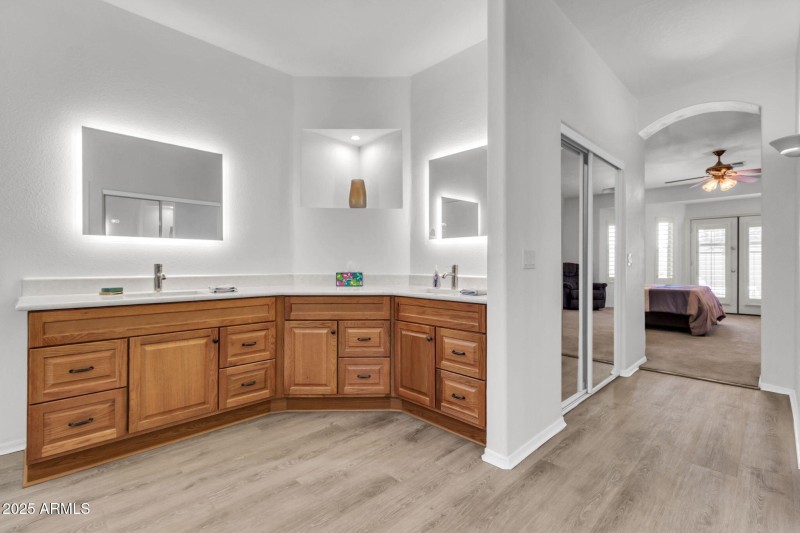 Lighting/Counter Space