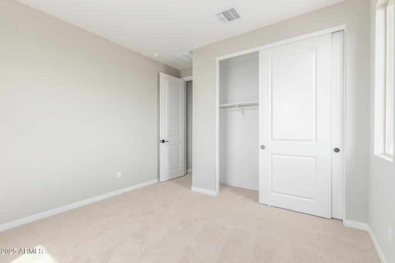Bedroom 3 upstairs and closet