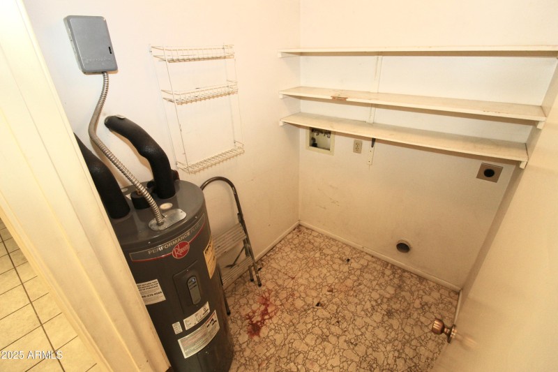 2432 W Eugie Water heater and laundry