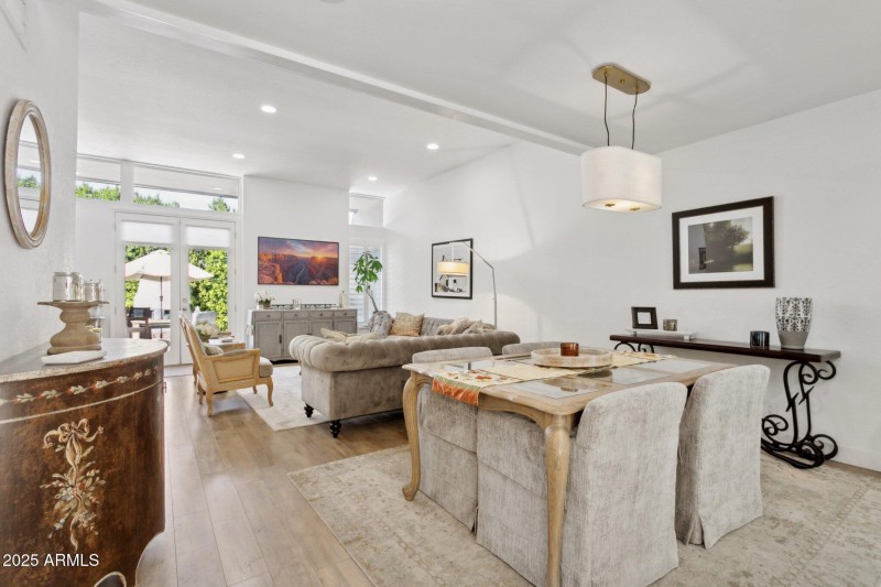 Dining off great room