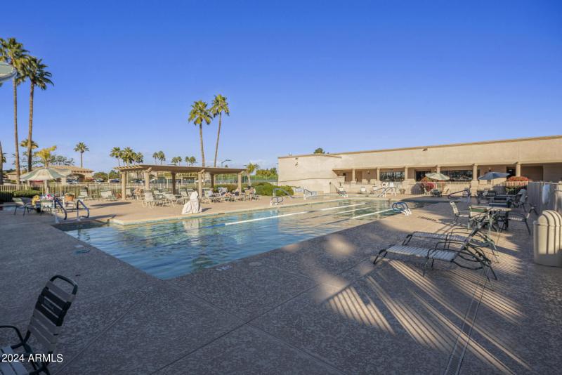 One Of The Community Pools