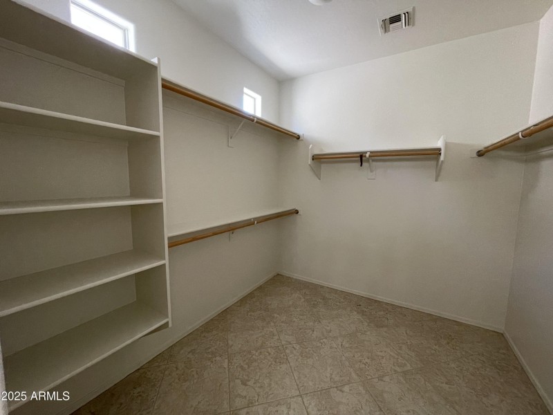 PRIMARY WALK-IN CLOSET
