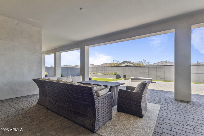 Covered Extended Patio