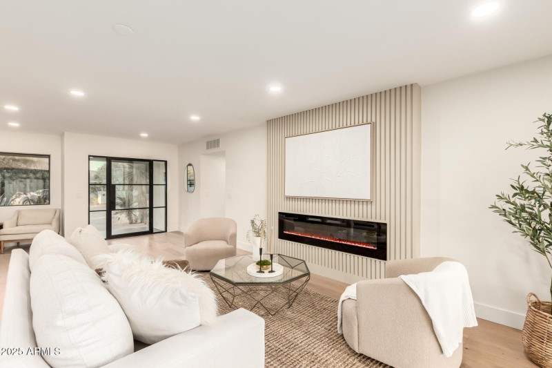 Living Room and Front Entry