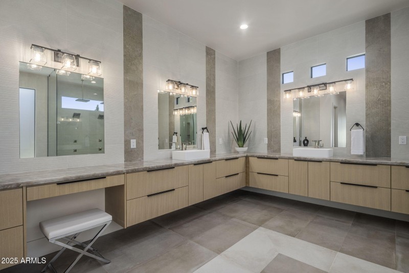 Floating Vanities Thru Out