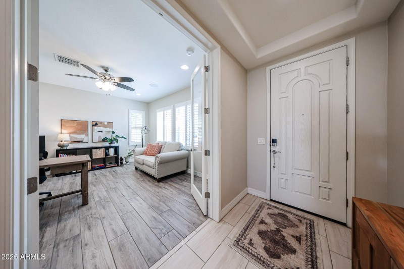 Front Entry and Den/Flex Room