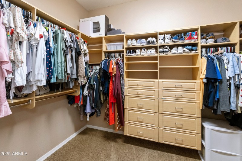 Large walk-in closet