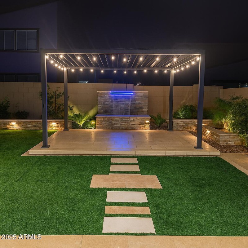 Backyard Water Feature