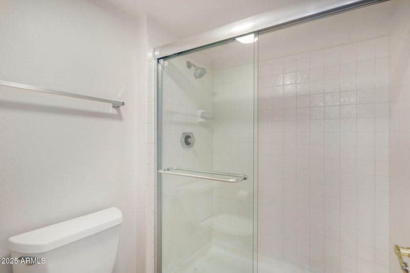 Primary shower/toilet