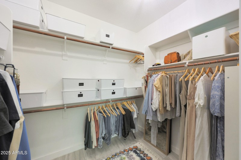 Primary Large Walk-in Closet