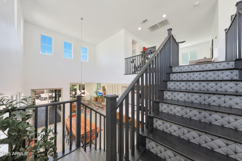Gorgeous Black stairs and railing